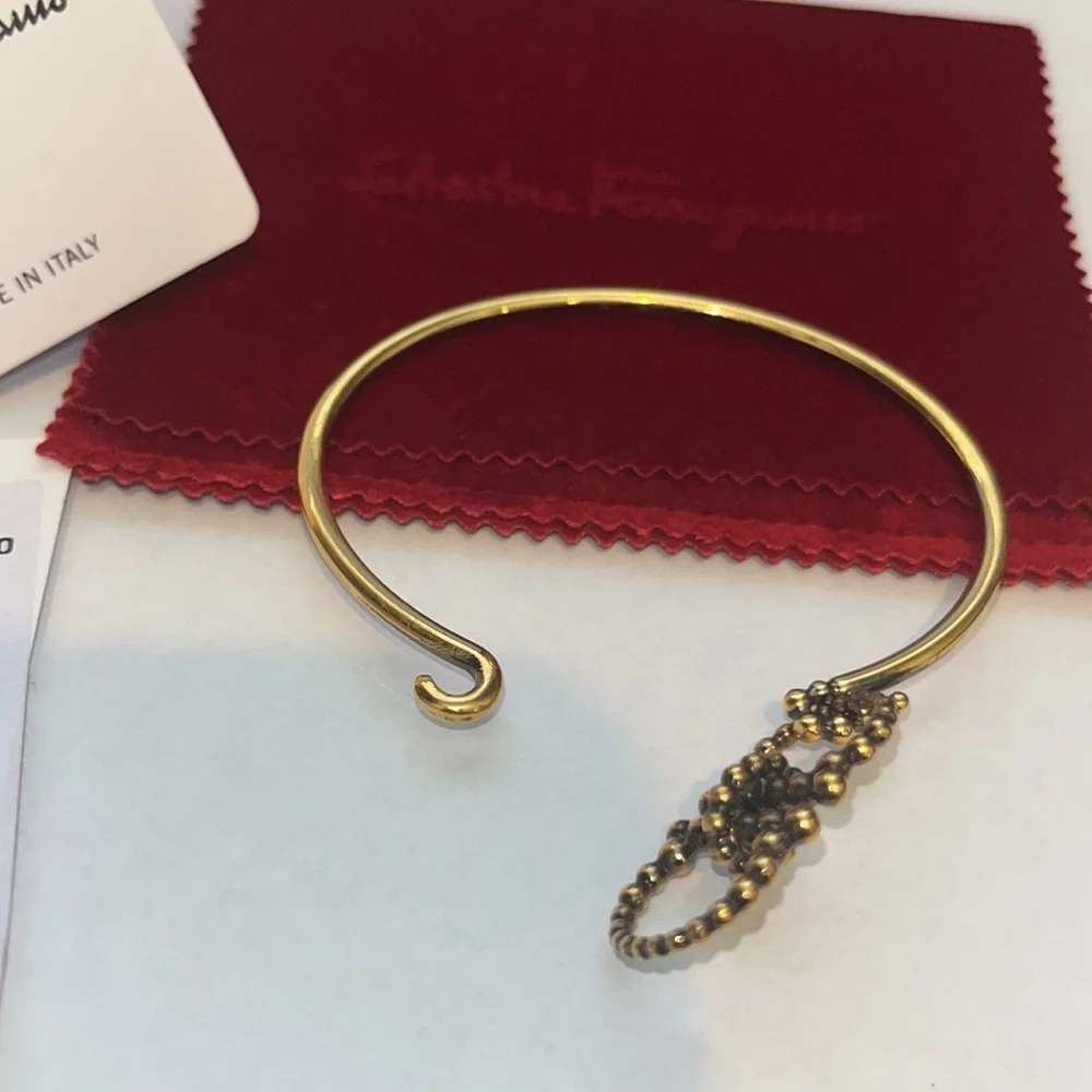 Salvatore Ferragamo Gold-Tone Bracelet - Picture 5 of 5